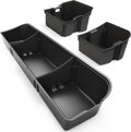 3-in-1 Under Seat Storage Box for 2015-2025 Ford F-150 F150 SuperCrew/Crew Cab